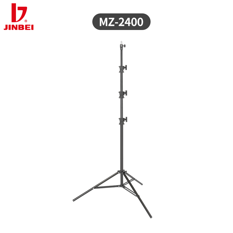 Photography And Lighting - JINBEI MZ-2400FP Luftkissen-Aluminium-Fotografie-Lichtstativ Professionelles Stativ Studio-Lichtstativ