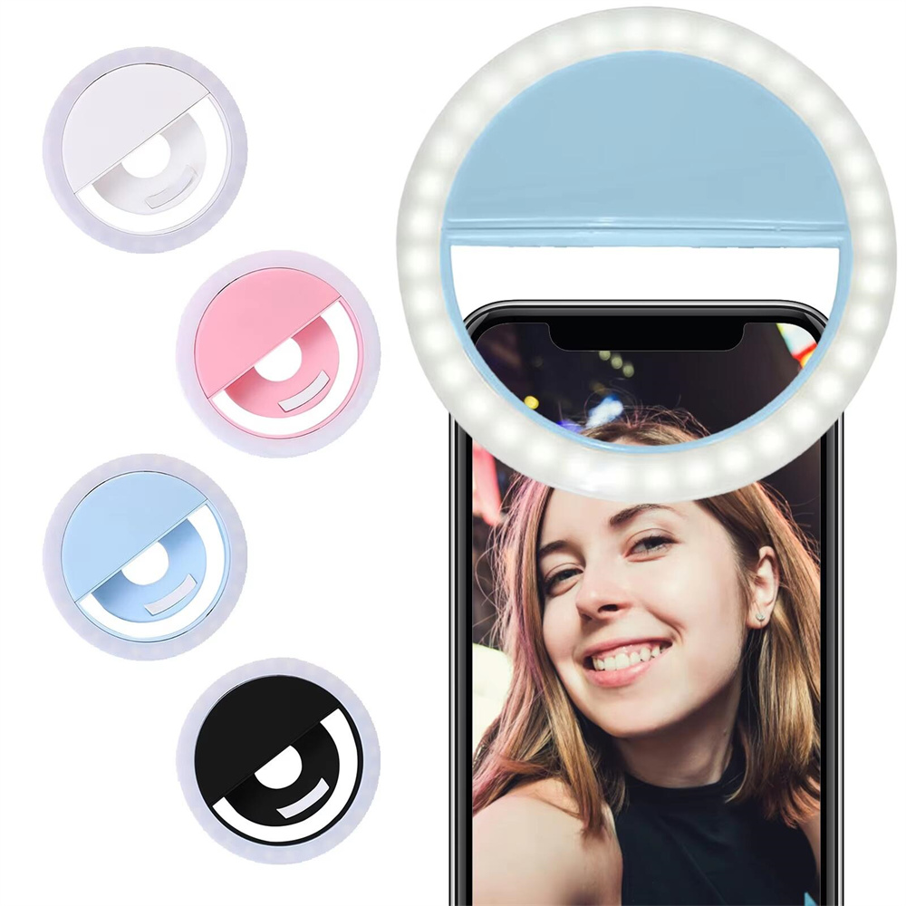 Photography Lighting Game - LED-Selfie-Ringlicht mit USB-Ladefunktion für Live-Übertragungen und