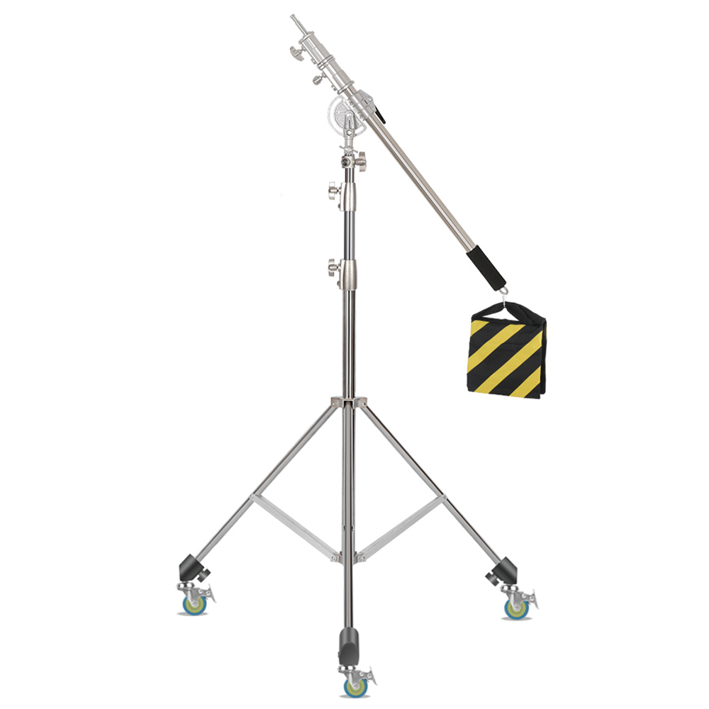 Photography Lighting Product - SH 2,8 M Edelstahl Licht Stehen
