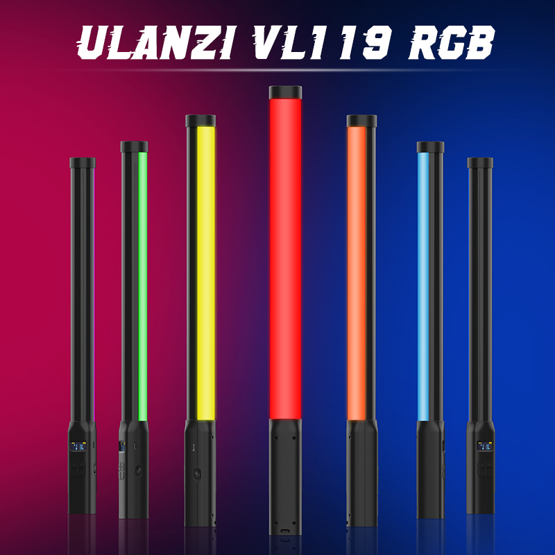 Photography Lighting Rgb - Ulanzi VL119 Handheld RGB Bunte Stick
