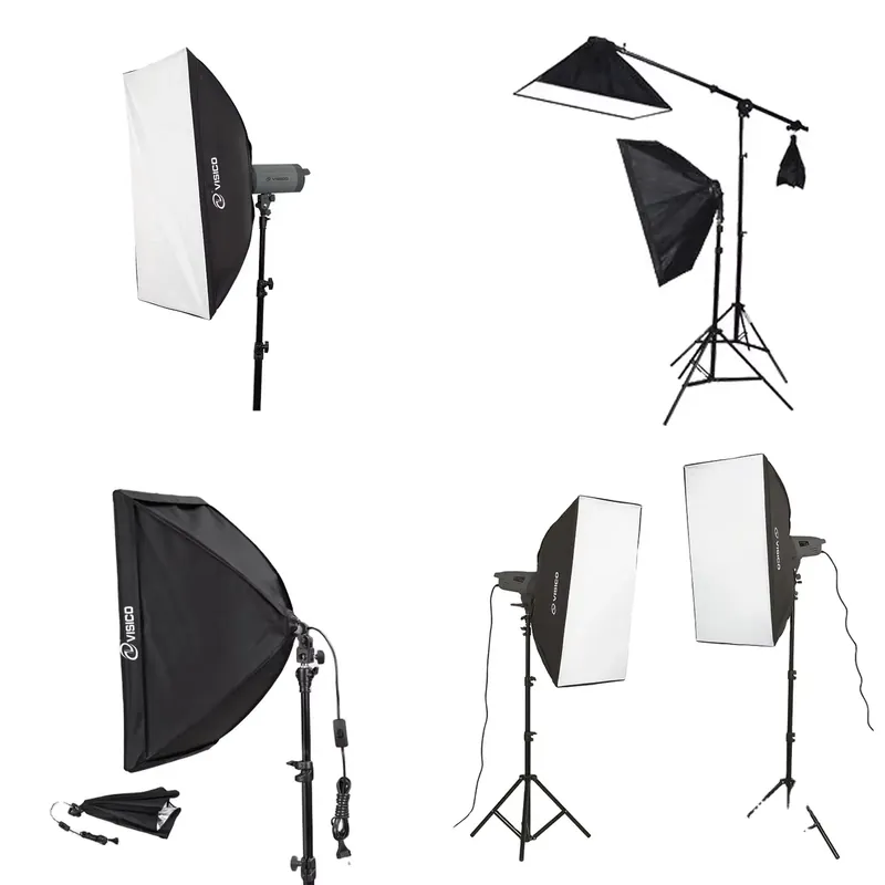 Photography And Lighting - Hochwertiges Tragbares Fotostudio Fotografie-Blitzlicht Schwarze Softbox