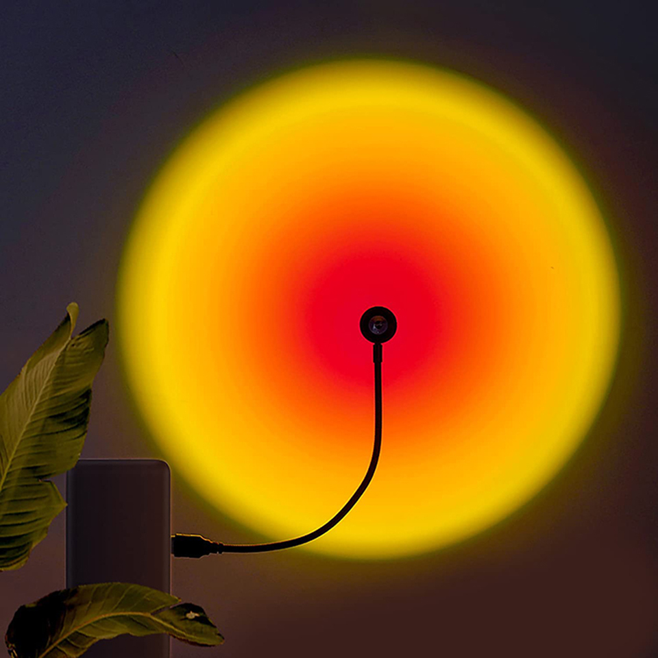 Photography Lighting Home - 1x USB Sonnenuntergang Lampe LED Regenbogen