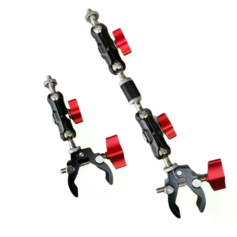 Photography Lighting Rig - Kamera-Superklemme mit doppeltem Kugelkopf – magischer