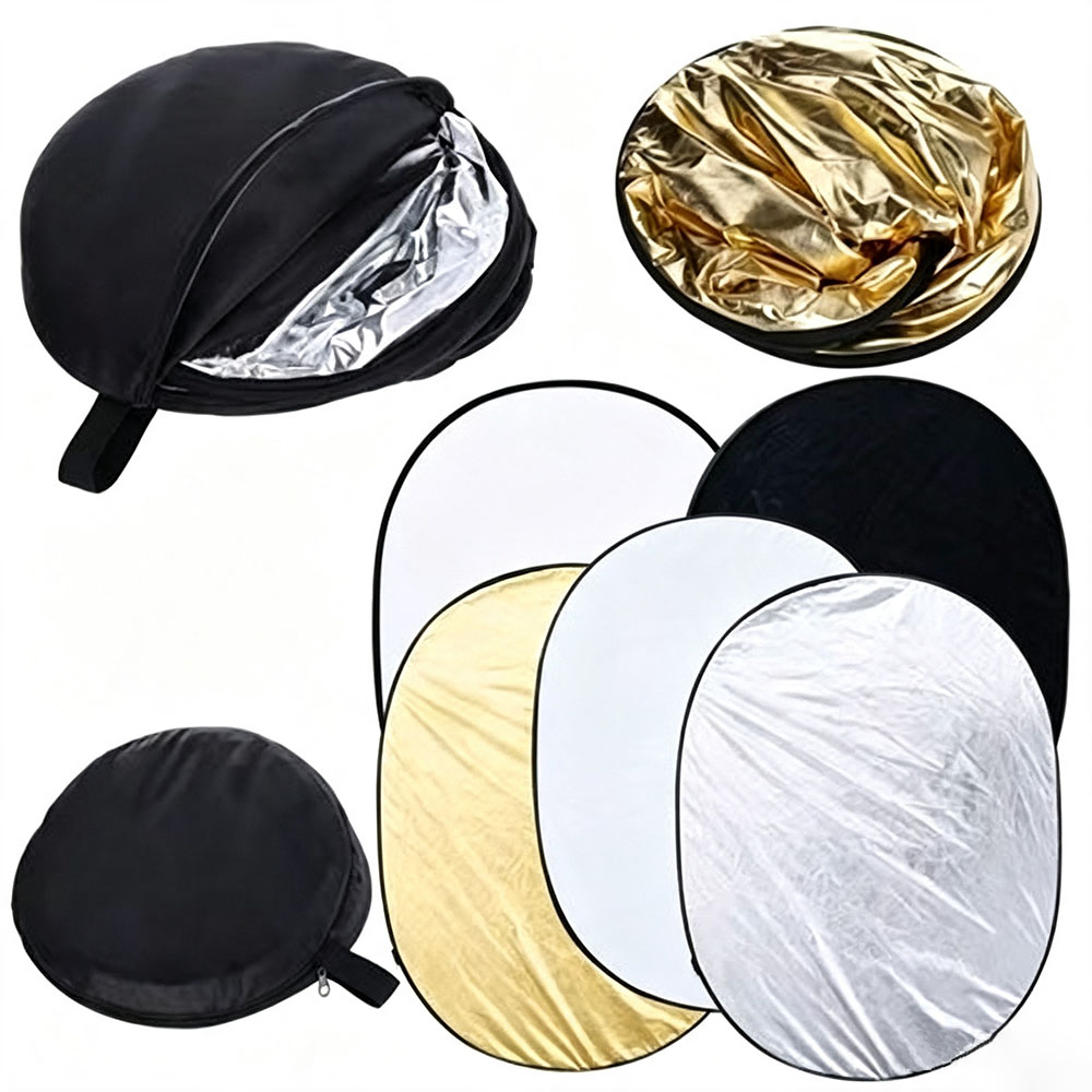 Photography Lighting Bag - Tragbarer 5-in-1 Zusammenklappbarer Fotografie-Reflektor Lichtdiffusor mit