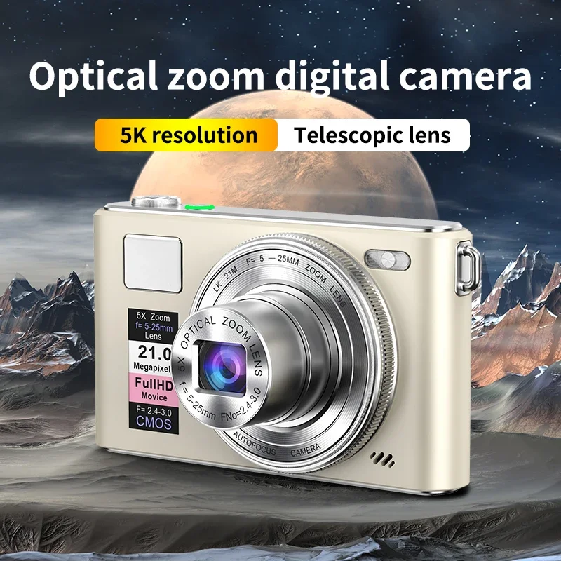 Photography Natural Lighting - 5K 64MP HD Digitalkamera 5X Optischer