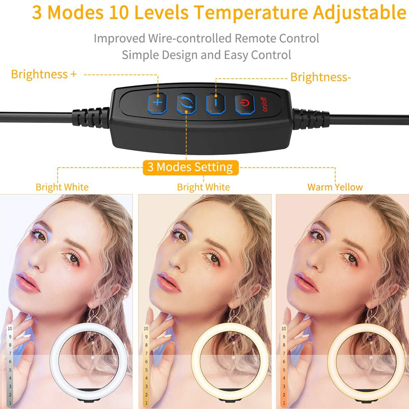 6/10/12 Zoll LED-Selfie-Ringli – Photography Lighting Product Bewertung und Preis