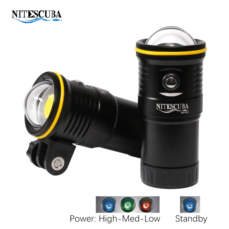 Nitescuba NSV60 LED-Tauchvideo – Photography Lighting Angles Bewertung und Preis