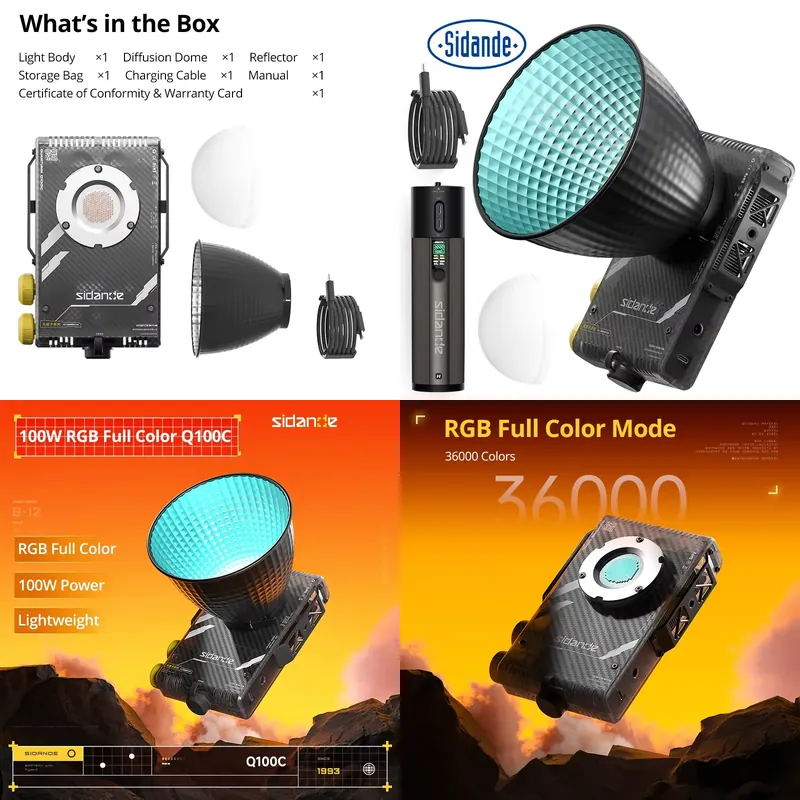 Marke für Sidande Q100C Q100Li – Photography And Lighting Bewertung und Preis