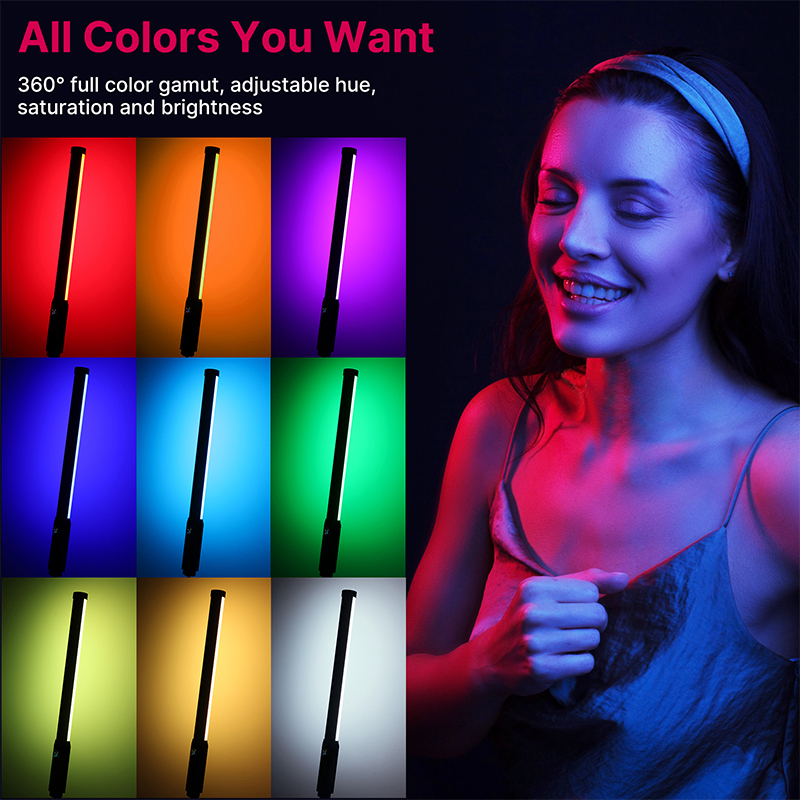 Ulanzi VL119 Handheld RGB Bunt – Photography Lighting Rgb Bewertung und Preis