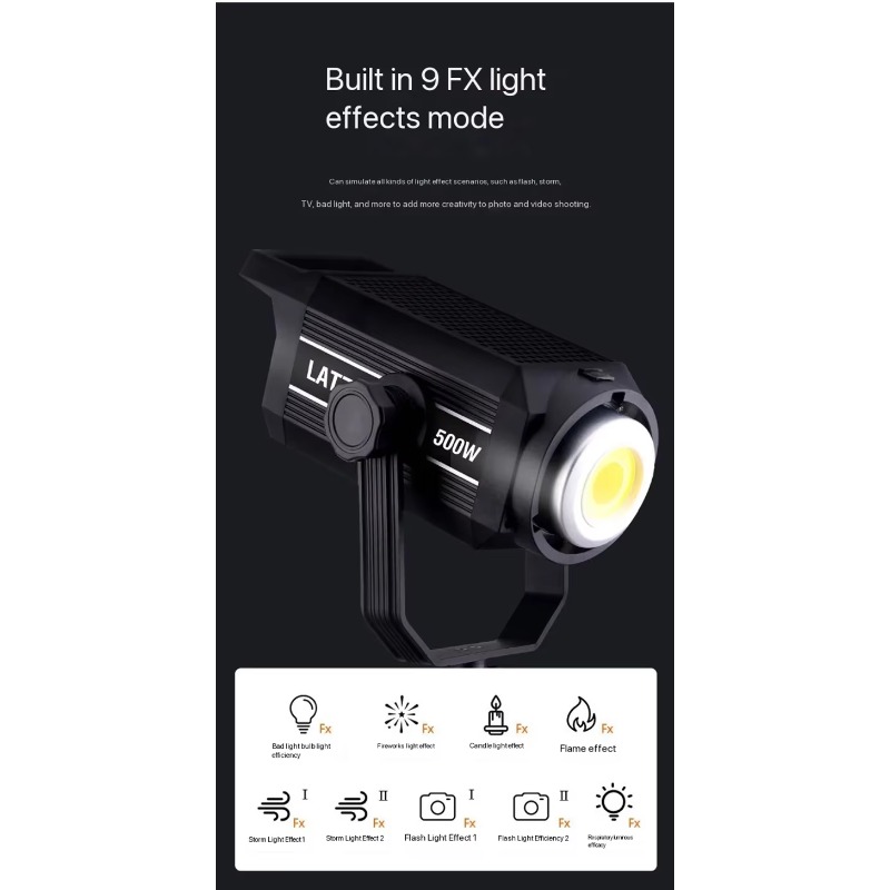 【Heißer Verkauf】LATZZ 500W LED – Photography Lighting For Sale Bewertung und Preis