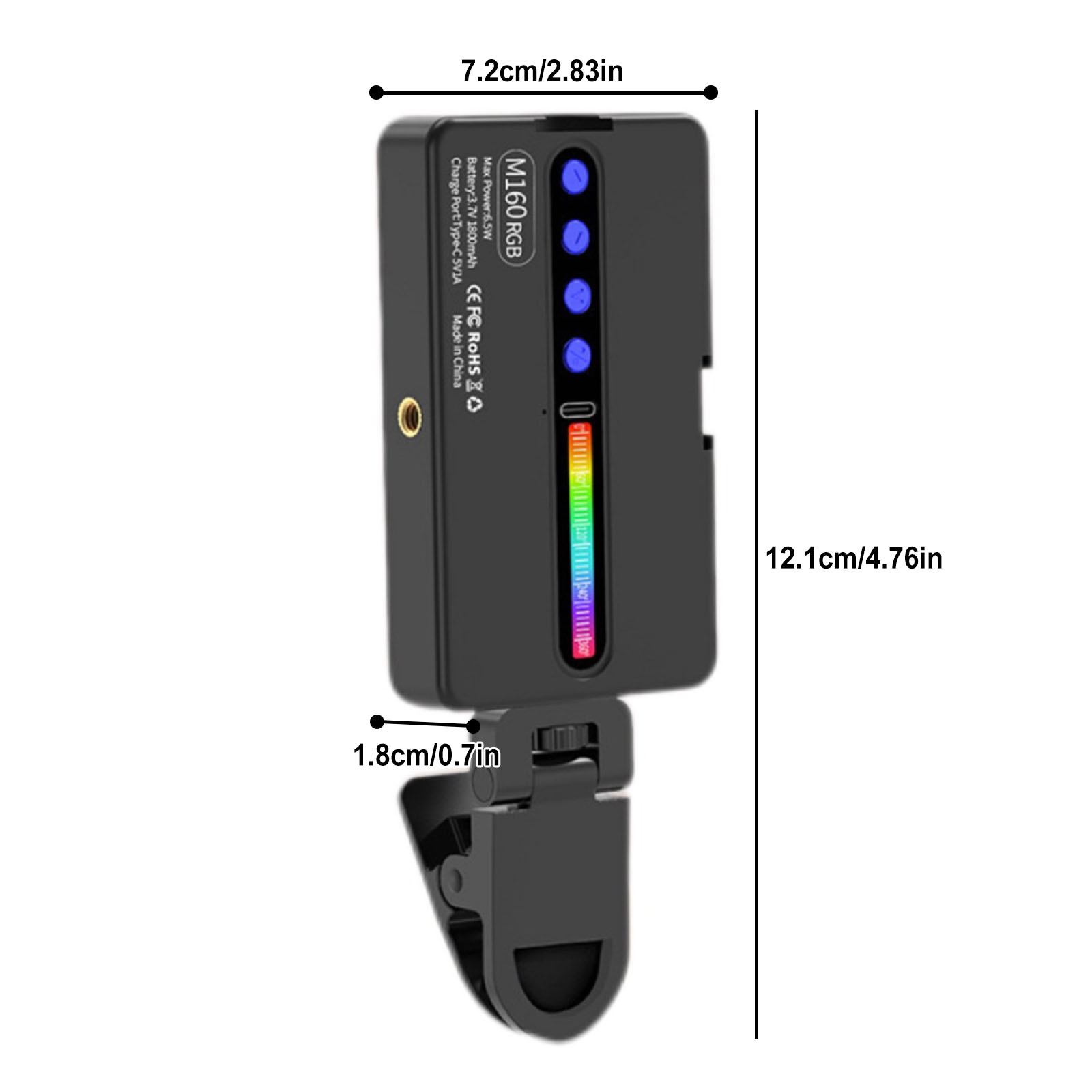 6,5W RGB LED-Videoleuchte 2700 – Photography Lighting Rgb Bewertung und Preis