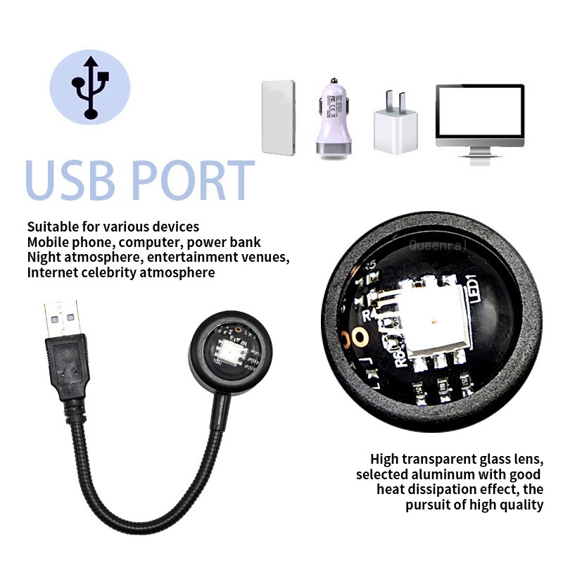 LED USB Sunset Lampe Projektor – Photography Lighting Home Bewertung und Preis