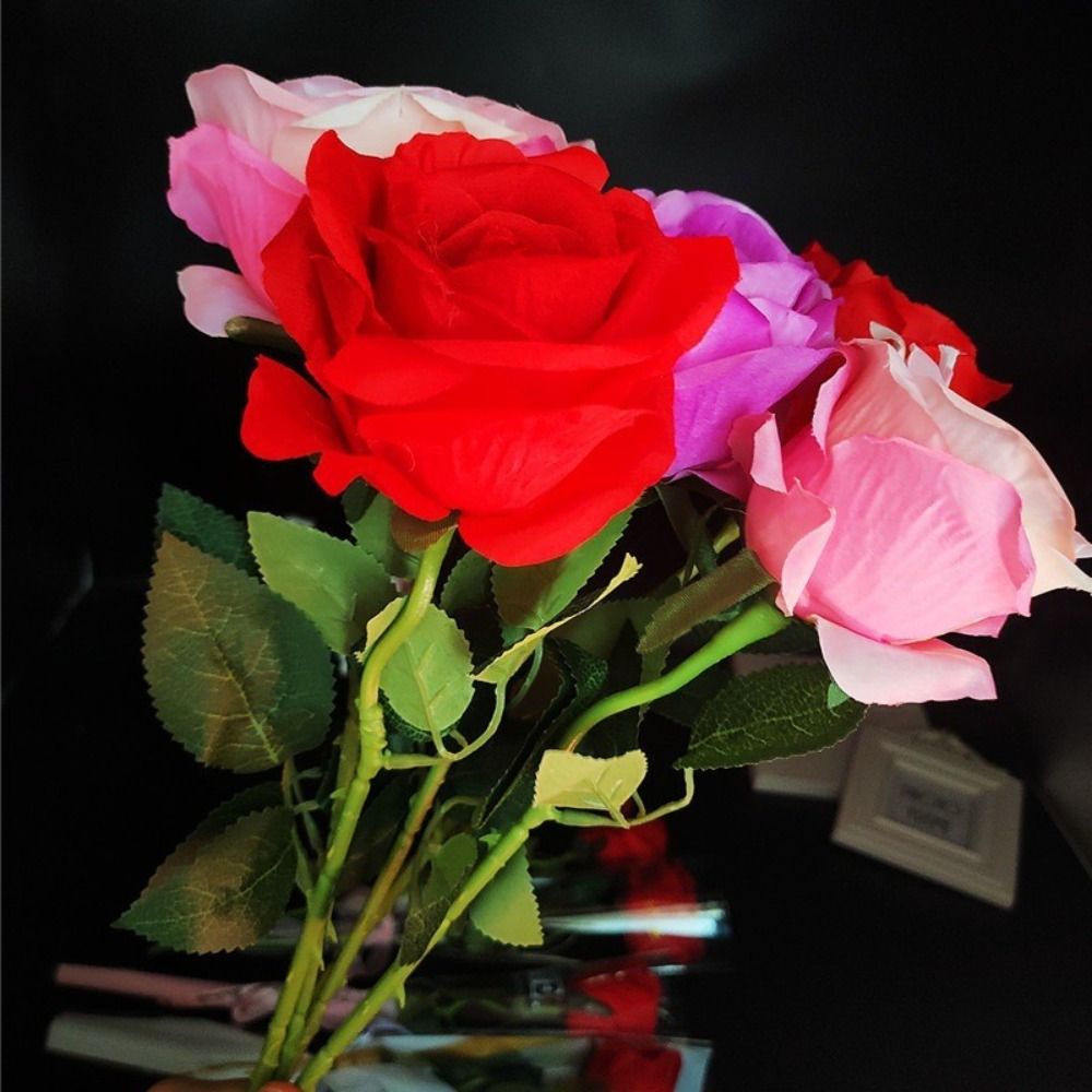 Leuchtende Künstliche Rosen-LE – Photography Lighting Home Bewertung und Preis