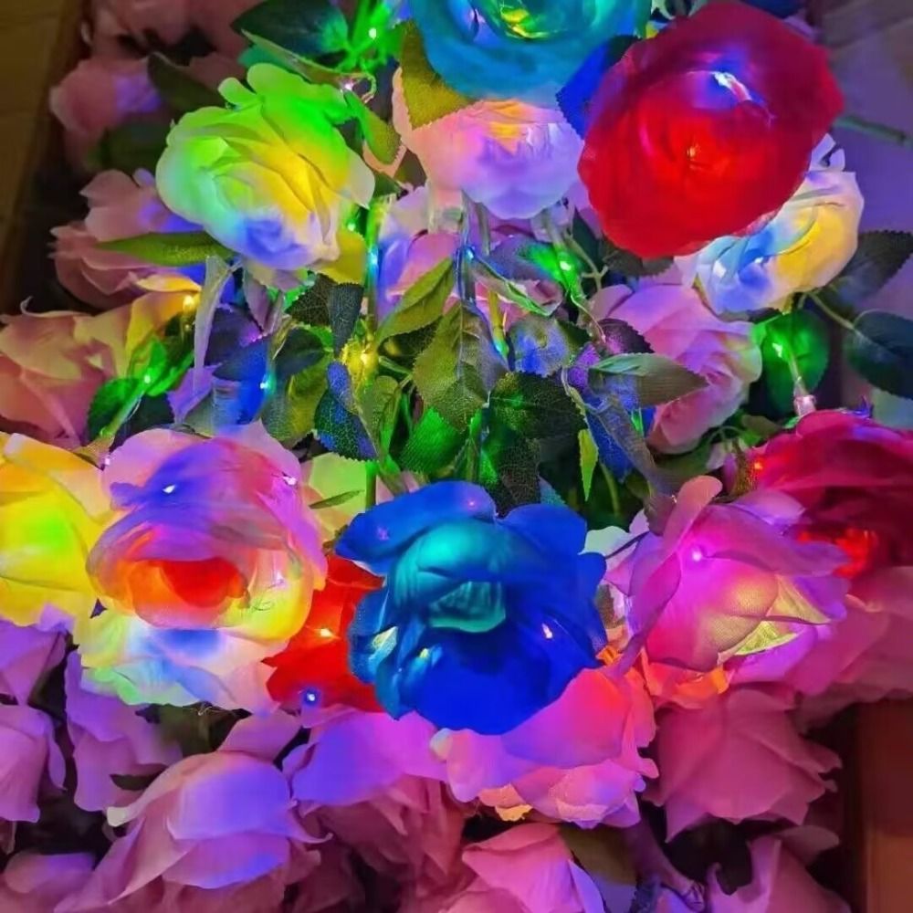 Leuchtende Künstliche Rosen-LE – Photography Lighting Home Bewertung und Preis