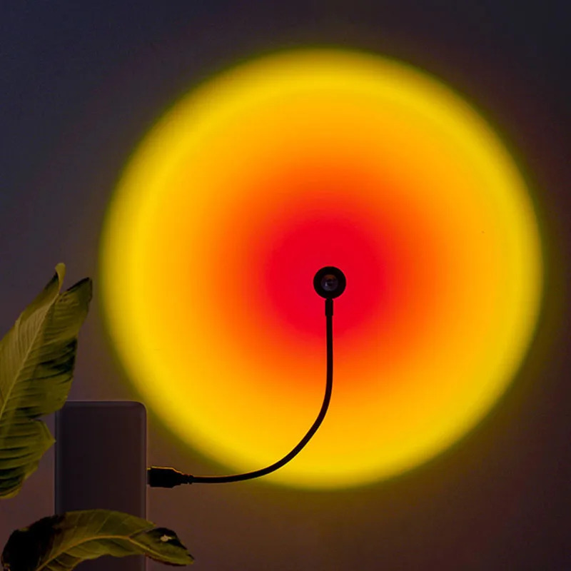 1-4 Stück Sonnenuntergangslamp – Photography Lighting Home Bewertung und Preis
