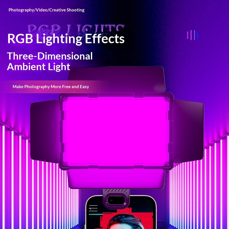Vierseitiger Diffusor, RGB-Fül – Photography Lighting Rgb Bewertung und Preis