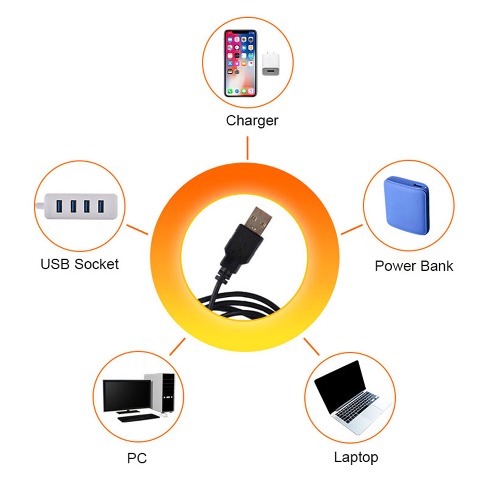 1x USB Sonnenuntergang Lampe L – Photography Lighting Home Bewertung und Preis