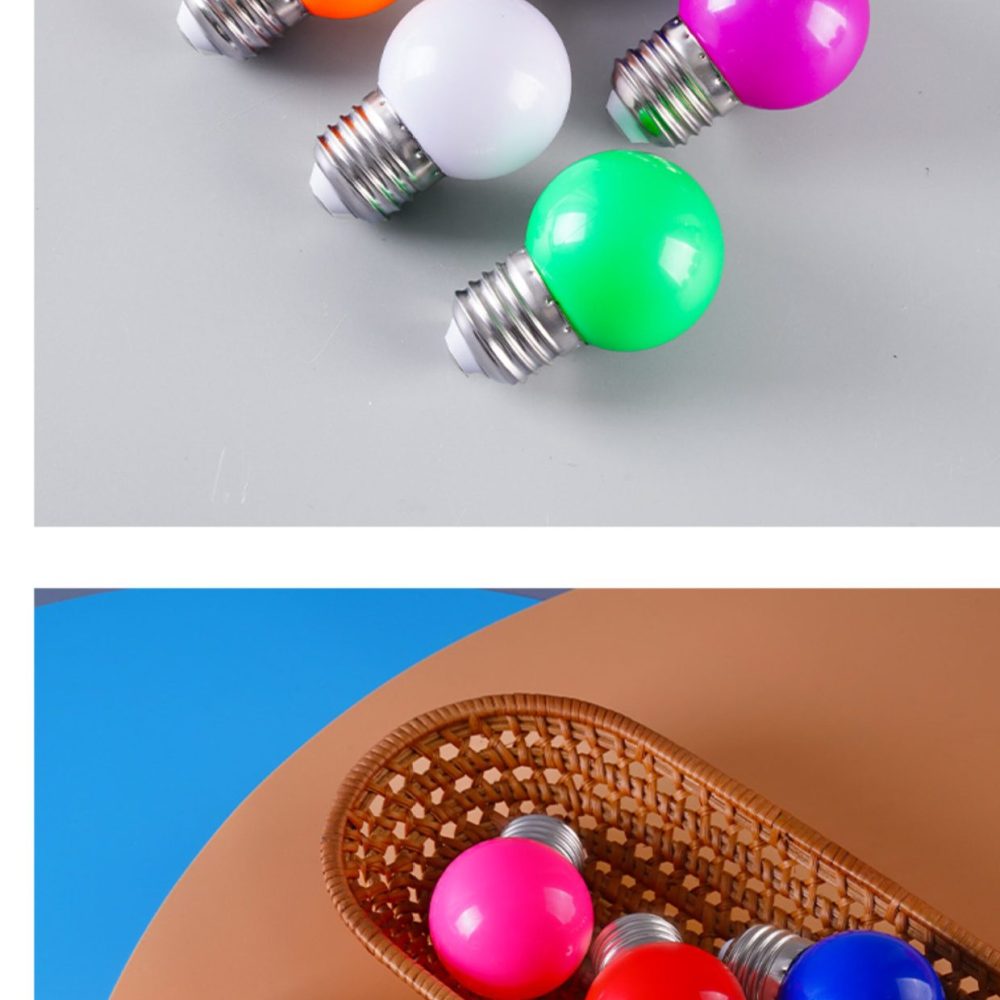 E27 farbige LED-Glühbirne, ene – Photography Lighting Home Bewertung und Preis