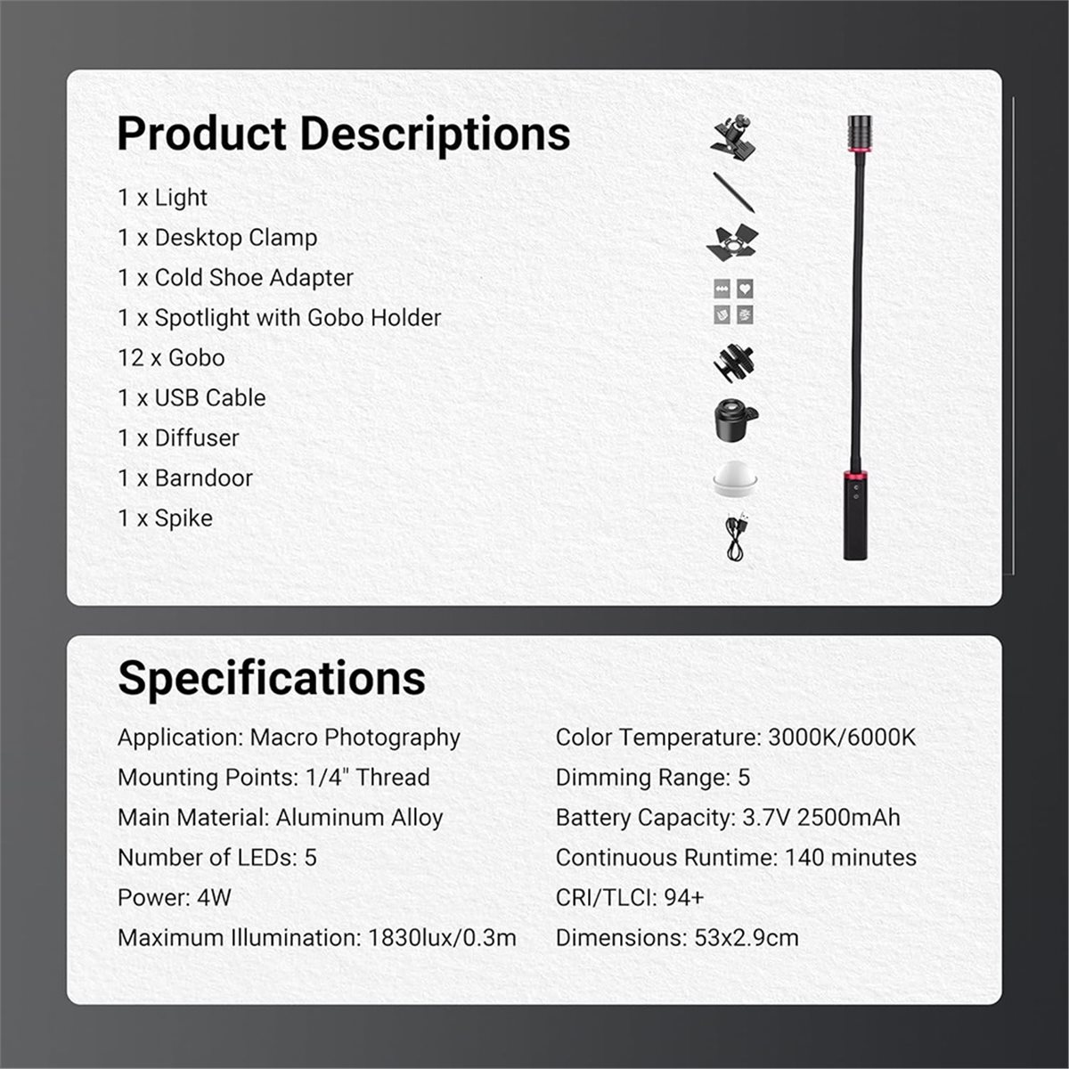 goodidea LED-Licht für Makrofo – Photography Lighting Angles Bewertung und Preis