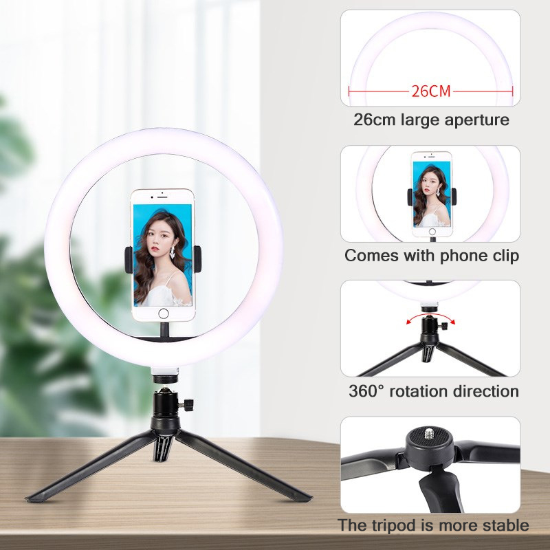 26 cm 10 zoll Led Ring Selfie  – Photography Lighting Game Bewertung und Preis