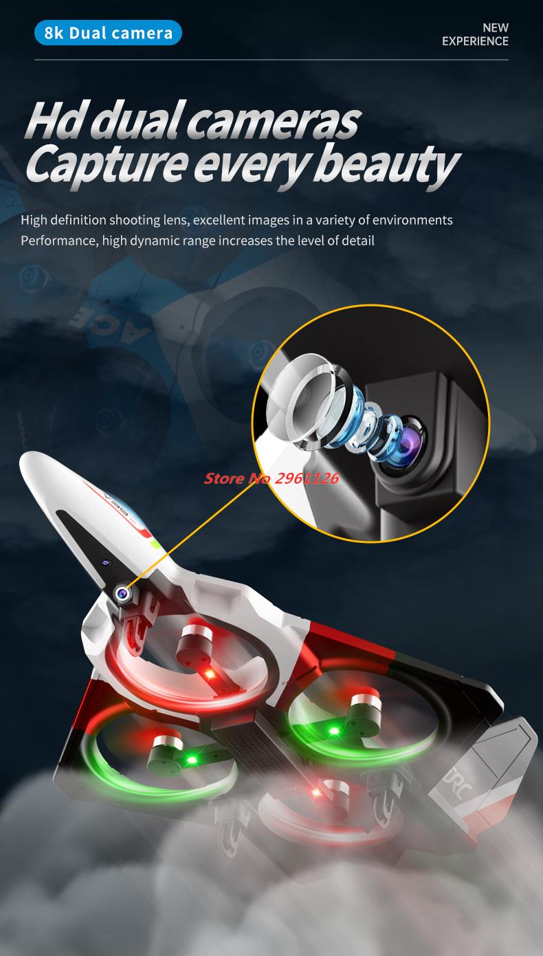 Mini-Schaumstoffdrohne 8K Dual – Lighting In Photography For Beginners Bewertung und Preis