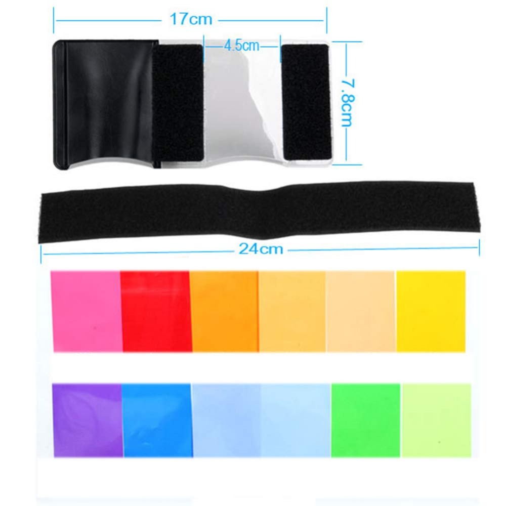 12 Farben Kamera-Blitzfilter-S – Photography Lighting For Portraits Bewertung und Preis