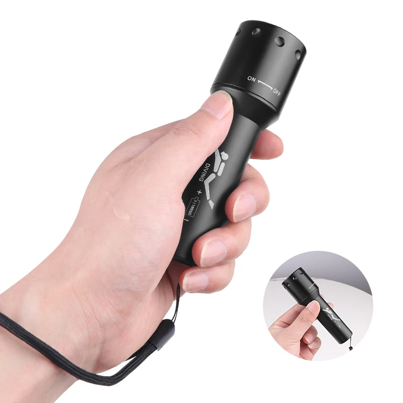 Neue T6 LED-Tauchlampe mit gro – Photography And Lighting Bewertung und Preis