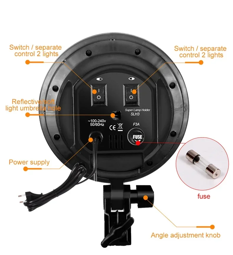 Fotostudio-Beleuchtungsset mit – Photography Lighting For Portraits Bewertung und Preis