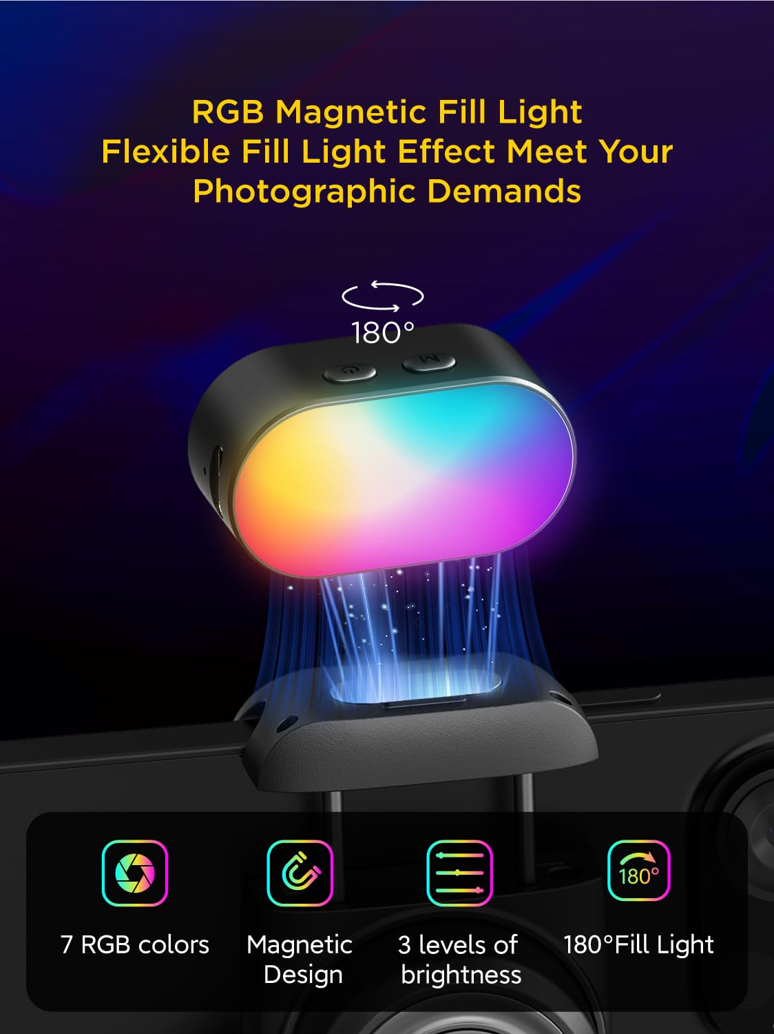 AOCHUAN RGB-Magnetfülllicht fü – Photography Lighting Rgb Bewertung und Preis