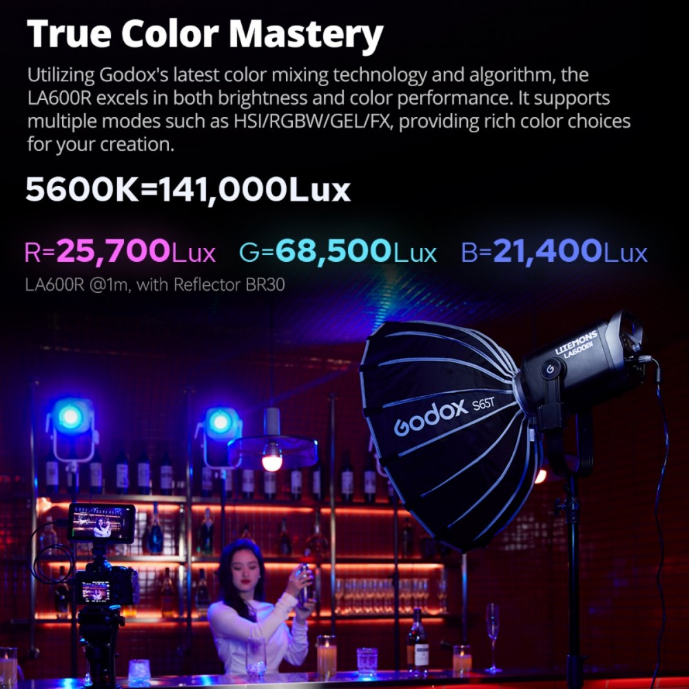 Godox LITEMONS LA600Bi LA600R  – Photography Lighting For Portraits Bewertung und Preis